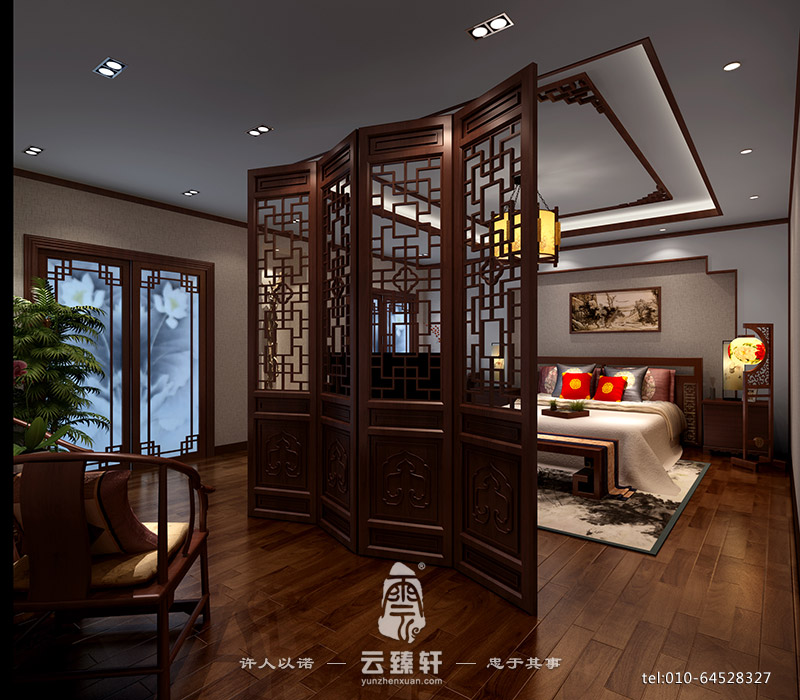 中式家裝設(shè)計(jì)效果圖