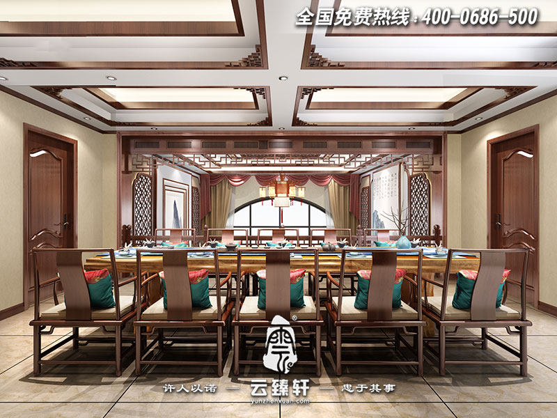 新中式室內(nèi)設(shè)計效果圖